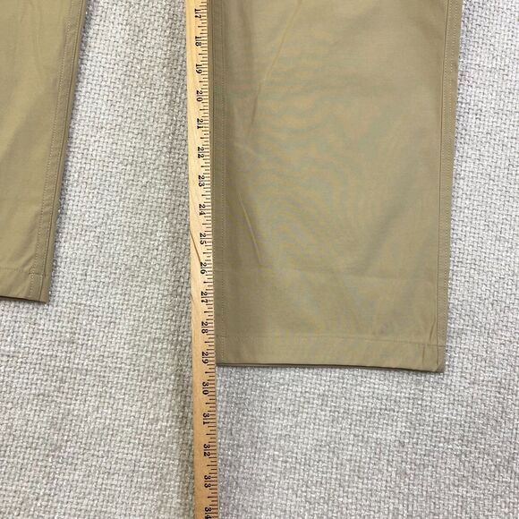 NEW Eddie Bauer Pants Men's 40X30 Horizon Guide Chino Beige Stretch Nylon Hiking - Picture 11 of 13
